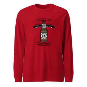 A Century of Kicks on Route 66 Unisex Long Sleeve Tee