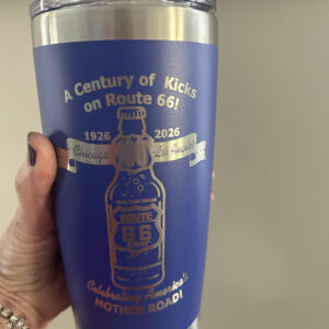 100th Anniversary Laser Engraved Tumbler - Blue