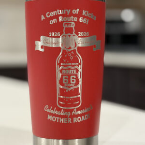 100th Anniversary Laser Engraved Tumbler - Red