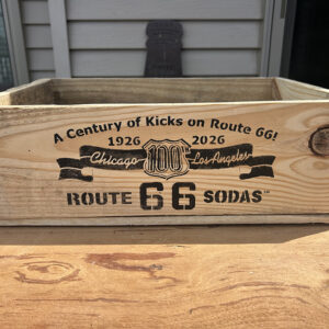Route 66 Sodas Crate